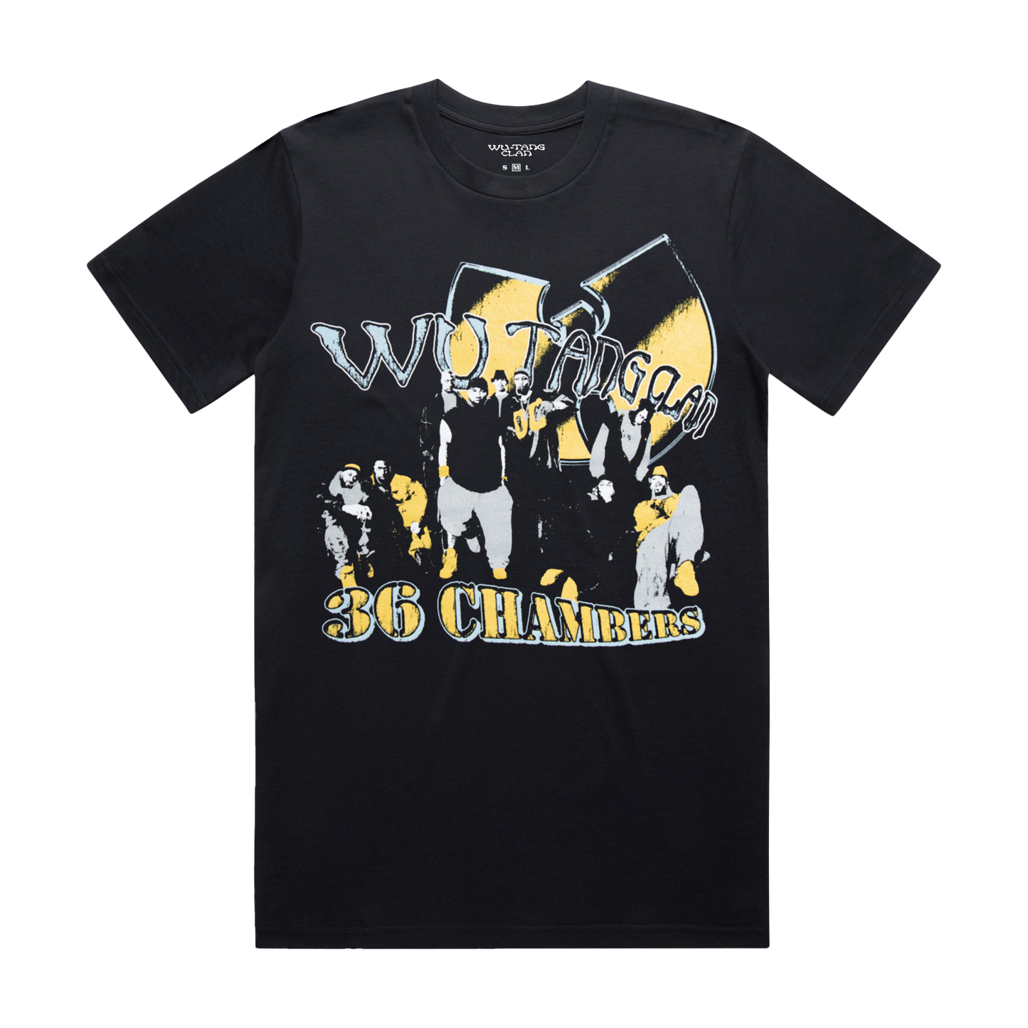 Wu-Tang Clan Officially Licensed Shaolin Mens T Shirt Black