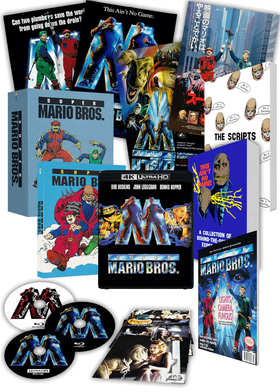 Super Mario Bros. (1993)- 30th Anniversary 1UP Collector's Edition (4K UHD + Blu-Ray)