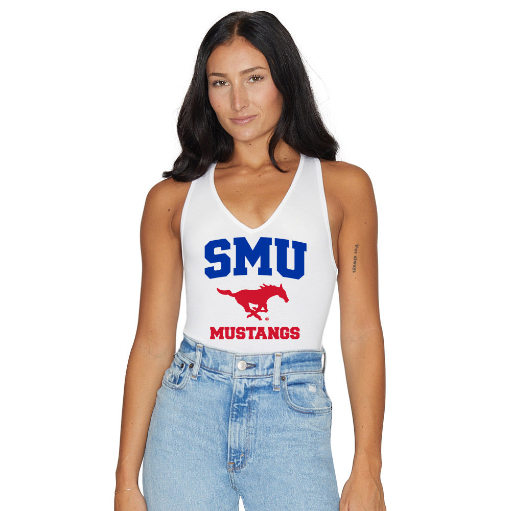 SMU Mustangs Womens Bodysuit Officially Licensed