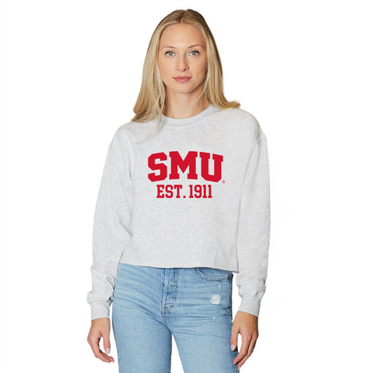 SMU Established Womens Crewneck Officially Licensed