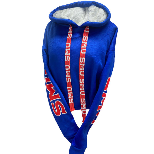 SMU Mustangs Varsity Furry Womens Hoodie Officially Licensed
