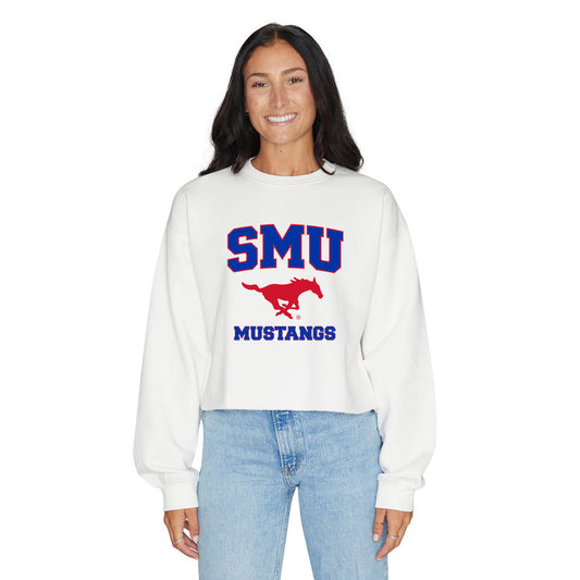 SMU Mustangs Womens Crewneck Officially Licensed
