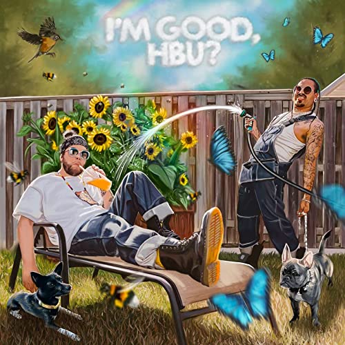 Snotty Nose Rez Kids - I'M GOOD, HBU? [Translucent Blue LP] [Vinyl] Vinyl Record