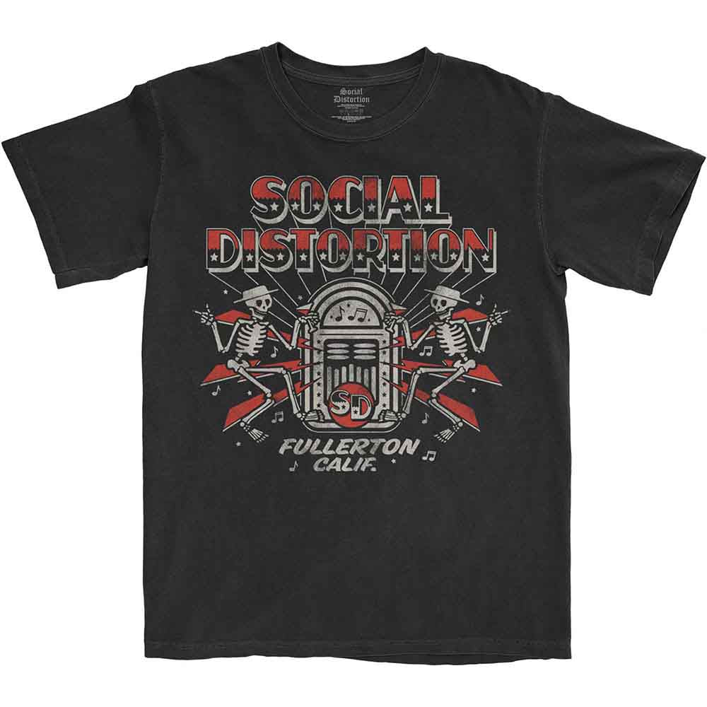 Social Distortion Jukebox Skelly [T-Shirt]