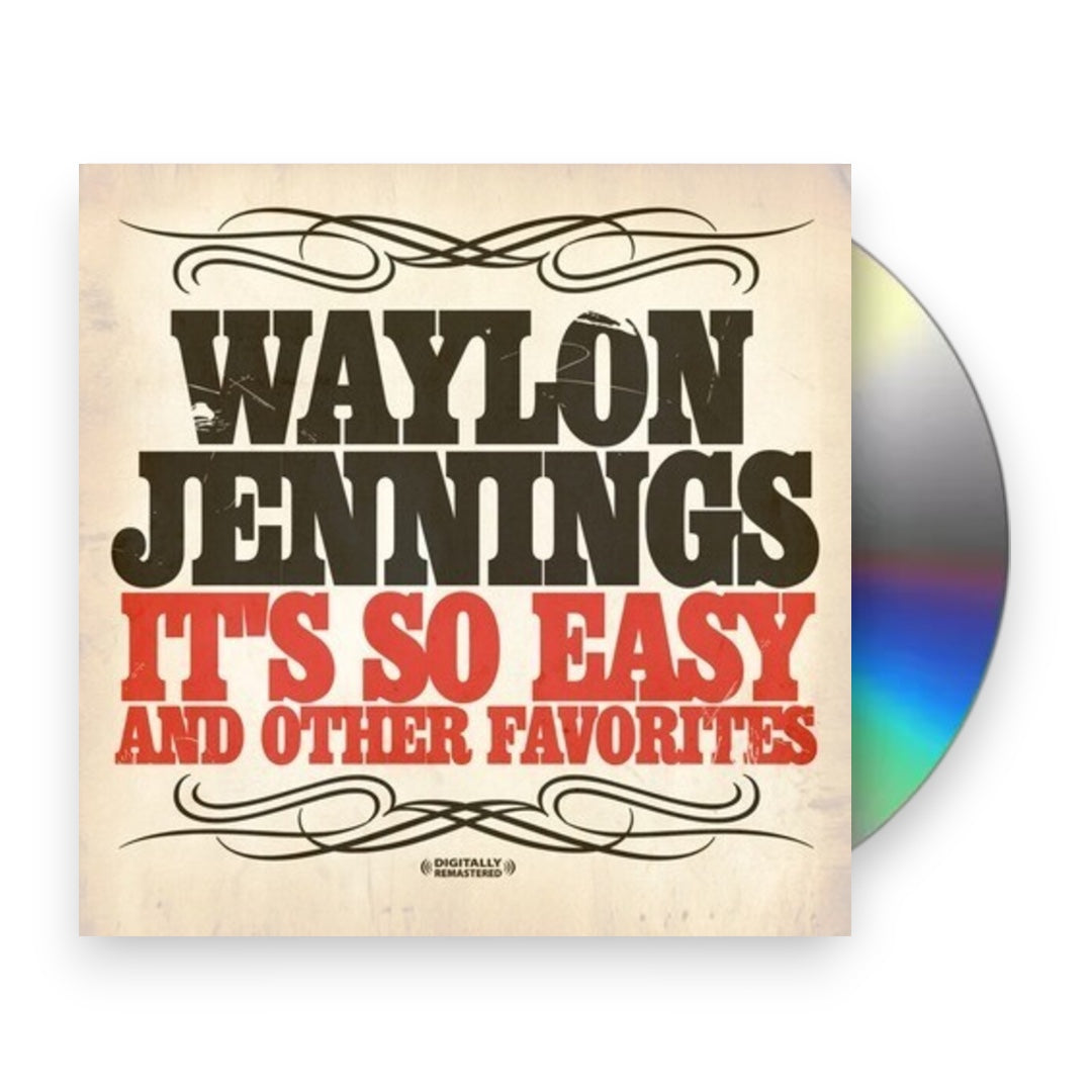Waylon Jennings – It's So Easy & Other Favorites Music CD