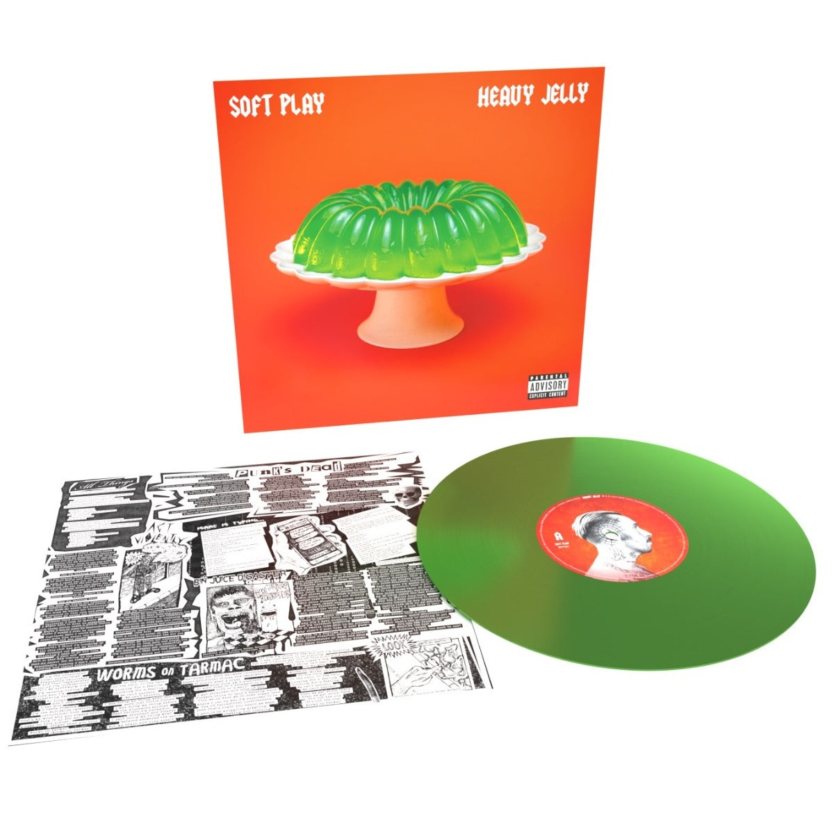 Heavy Jelly [Explicit Content] (Indie Exclusive, Colored Vinyl, Green) Vinyl Record