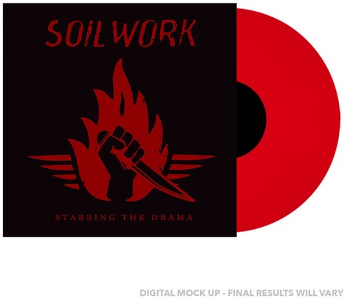 Stabbing the Drama - Red Vinyl Record