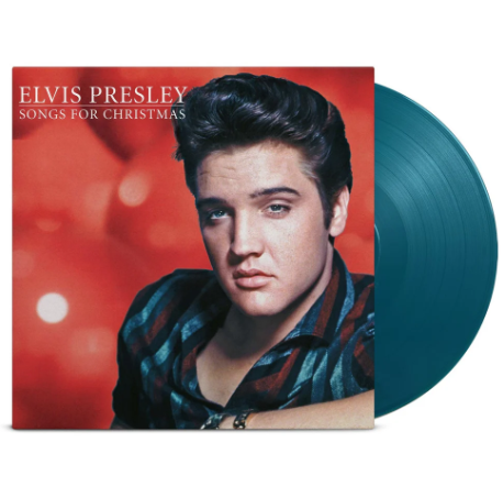 PRE-ORDER Elvis Presley - Songs For Christmas (Elvis Presley) ( LP Aquamarine) Vinyl Record