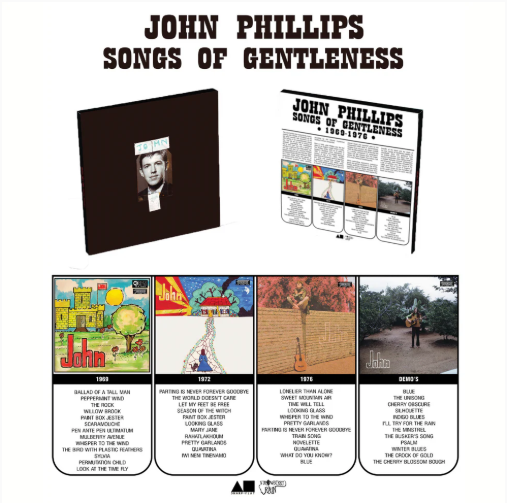 PRE-ORDER John Phillips - Songs of Gentleness 1972-1976 (4LP Boxset) Vinyl Record