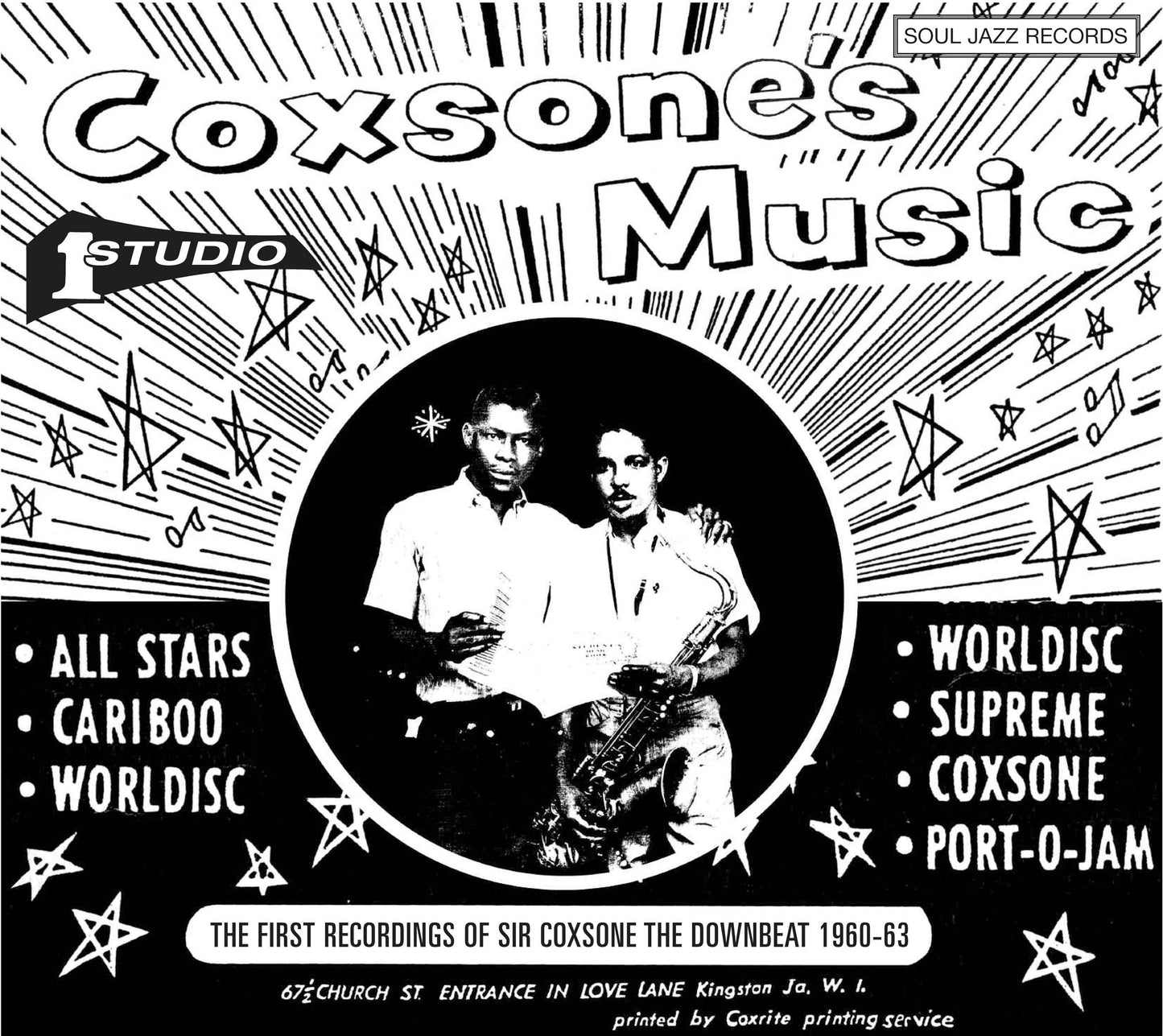 Soul Jazz Records Presents - Coxsone'S Music Vol 1 [Vinyl] Vinyl Record