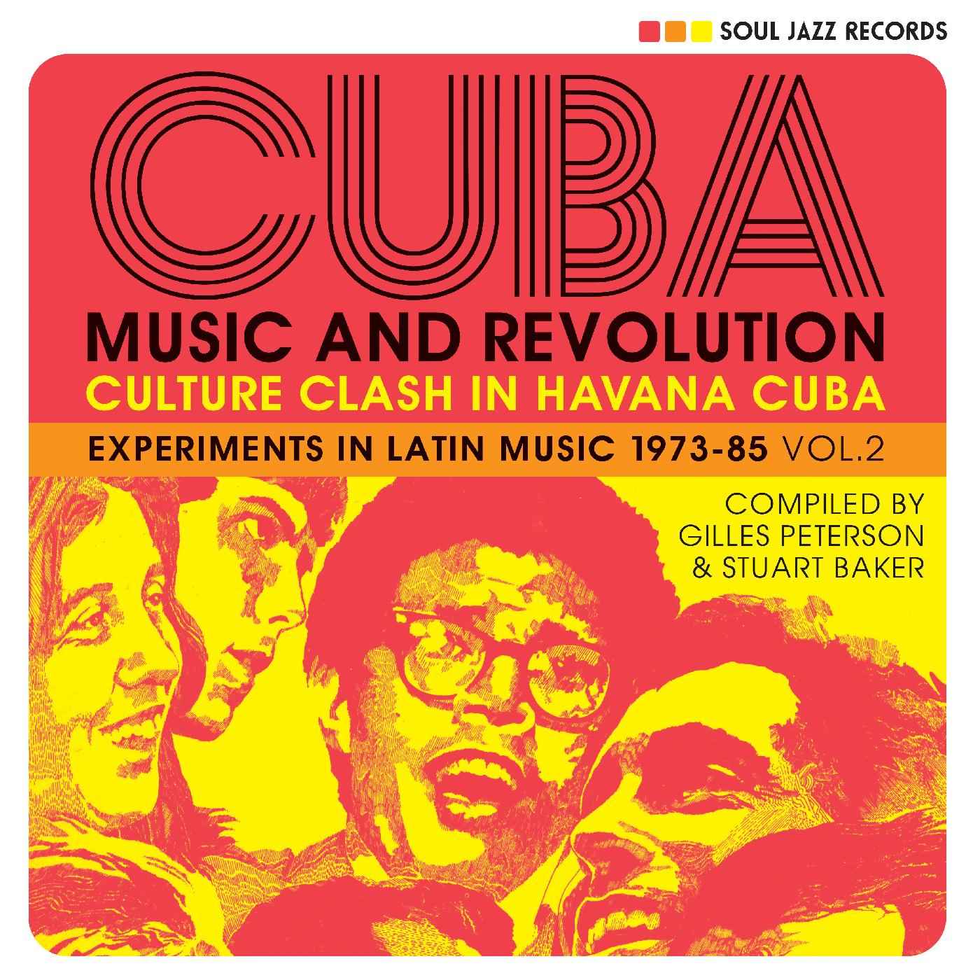Soul Jazz Records Presents - CUBA: Music and Revolution: Culture Clash in Havana: Experiments in Latin Music 1975-85 Vol. 2 (3LP) [Vinyl] Vinyl Record