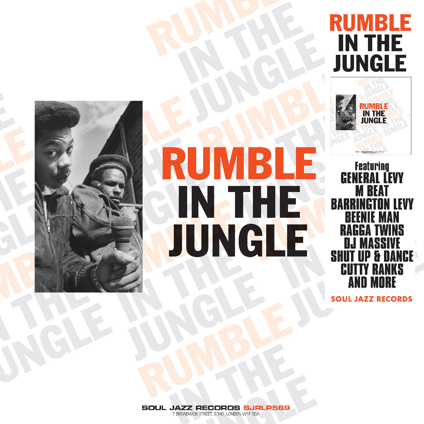 PRE-ORDER Soul Jazz Records Presents - Rumble In The Jungle [Vinyl] Vinyl Record