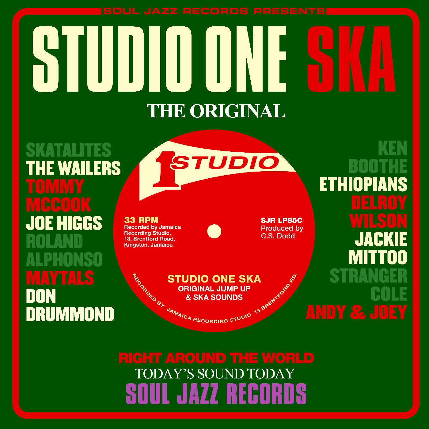 Soul Jazz Records Presents - Studio One Ska [CD] Music CD