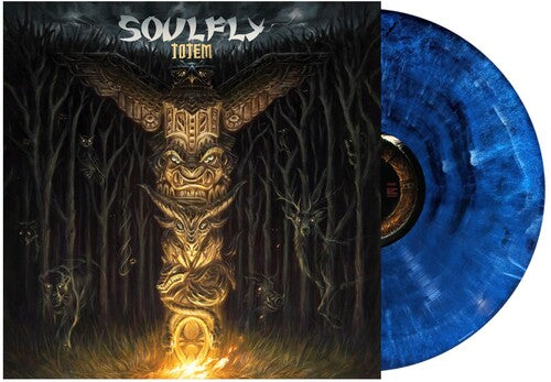 Soulfly - Totem - Blue Marble Vinyl Record