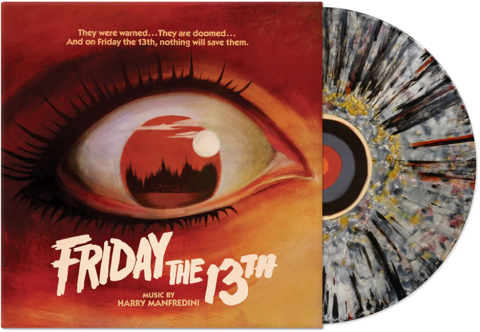 Friday The 13th Original Soundtrack (Sil/Blk/Red/Metallic Gold Splatter) Vinyl Record