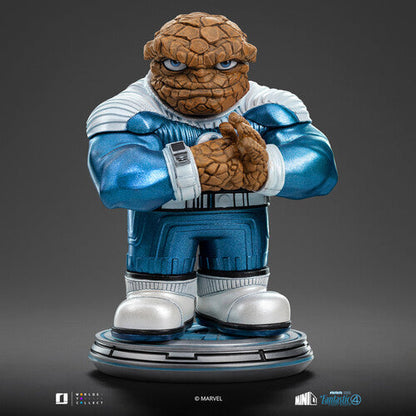 MiniCo Fantastic Four Metallic First Steps 4 Pack (Large Item, Statue, Collectible)