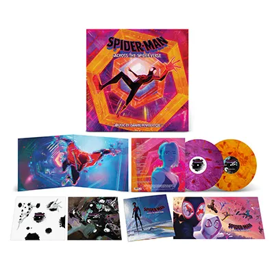 Spider-Man: Across the Spider-Verse (ORANGE + PURPLE VINYL) Vinyl Record