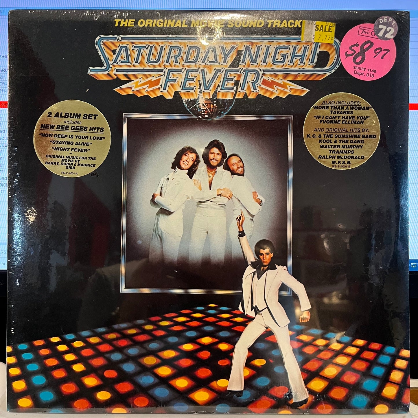 Saturday Night Fever (The Original Movie Sound Track) *SEALED* Vinyl Record