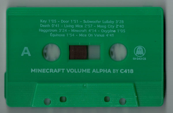 Minecraft Volume Alpha Cassette Tape