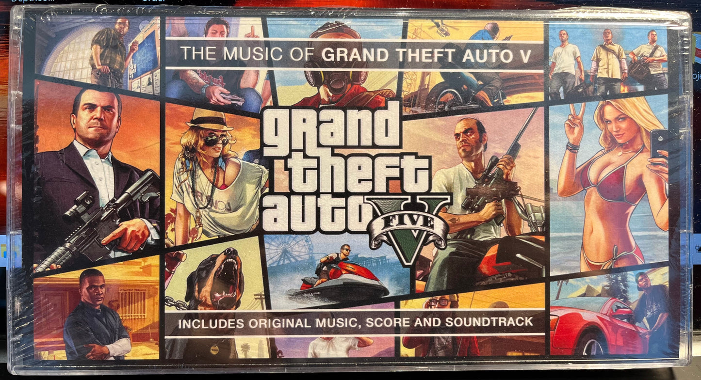 Grand Theft Auto V *3xCassette* Cassette Tape