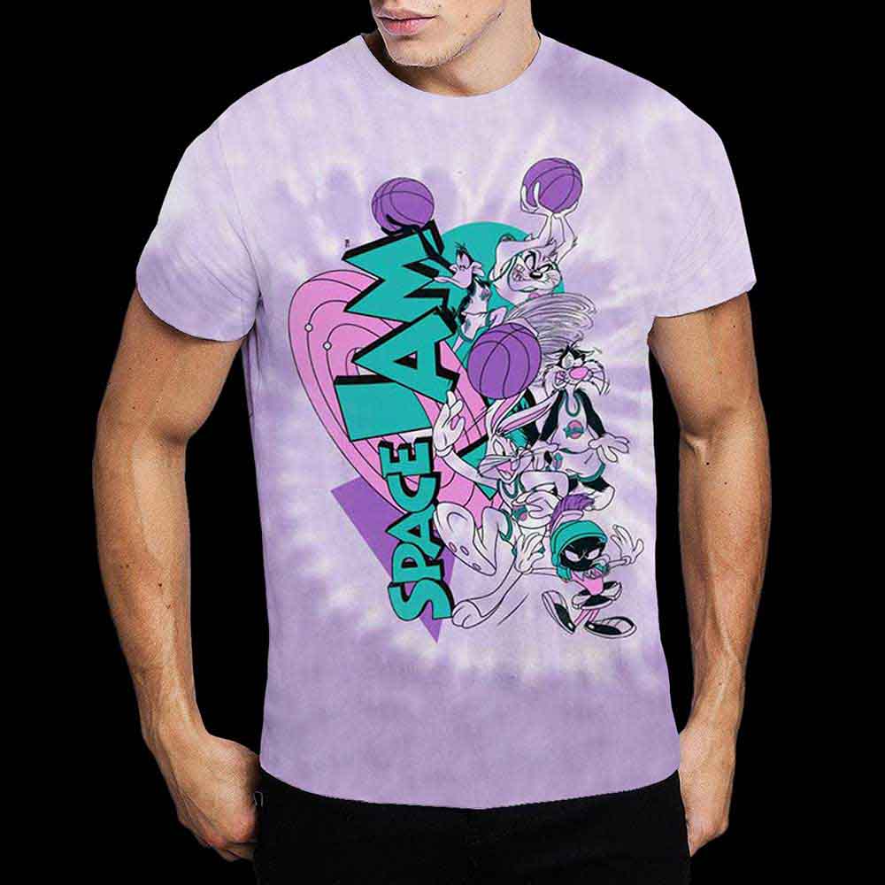 Space Jam Retro Squad [T-Shirt] Officially Licensed