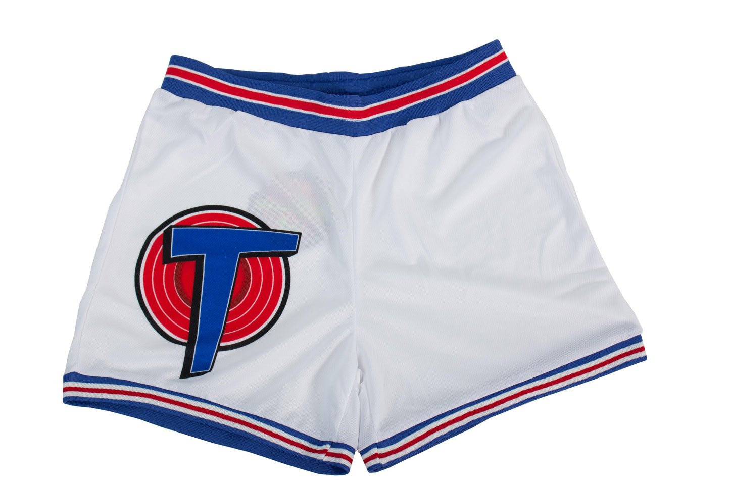 Space Jam Tune Squad White Basketball Shorts