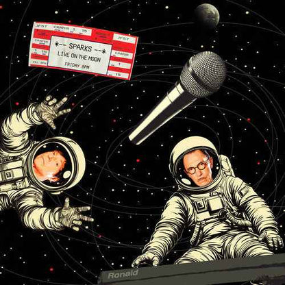PRE-ORDER Sparks - Sparks Live on the Moon [Explicit Content] (Marble Colored Vinyl) (2 Lp's) Vinyl Record