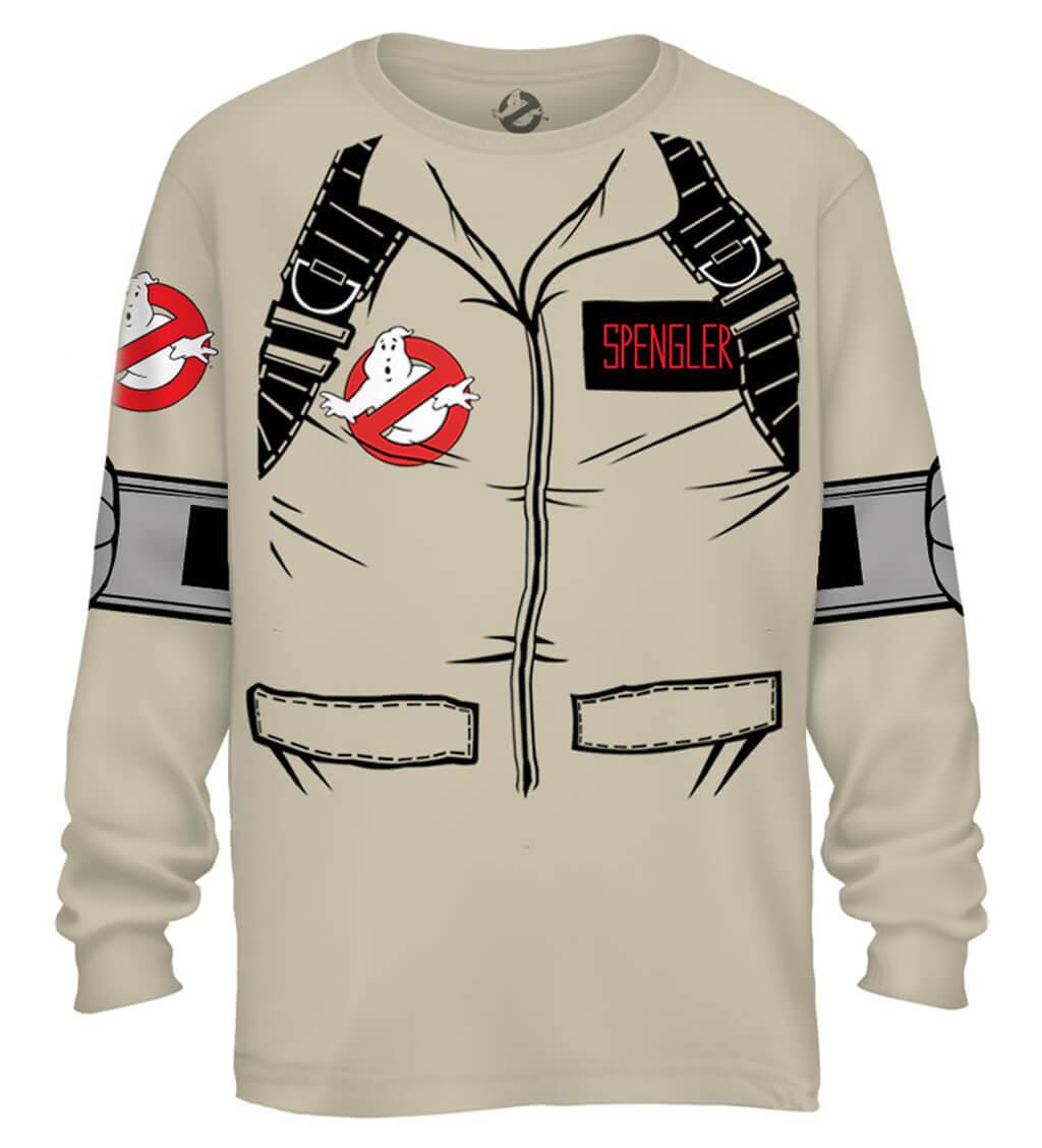 Spengler Long Sleeve Costume T-shirt With Back Print