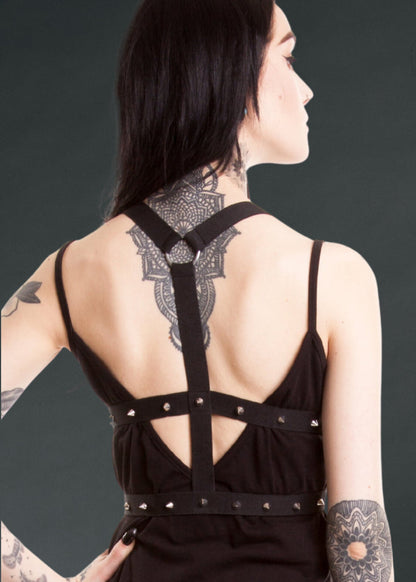 Corset Harness Belt with Studs