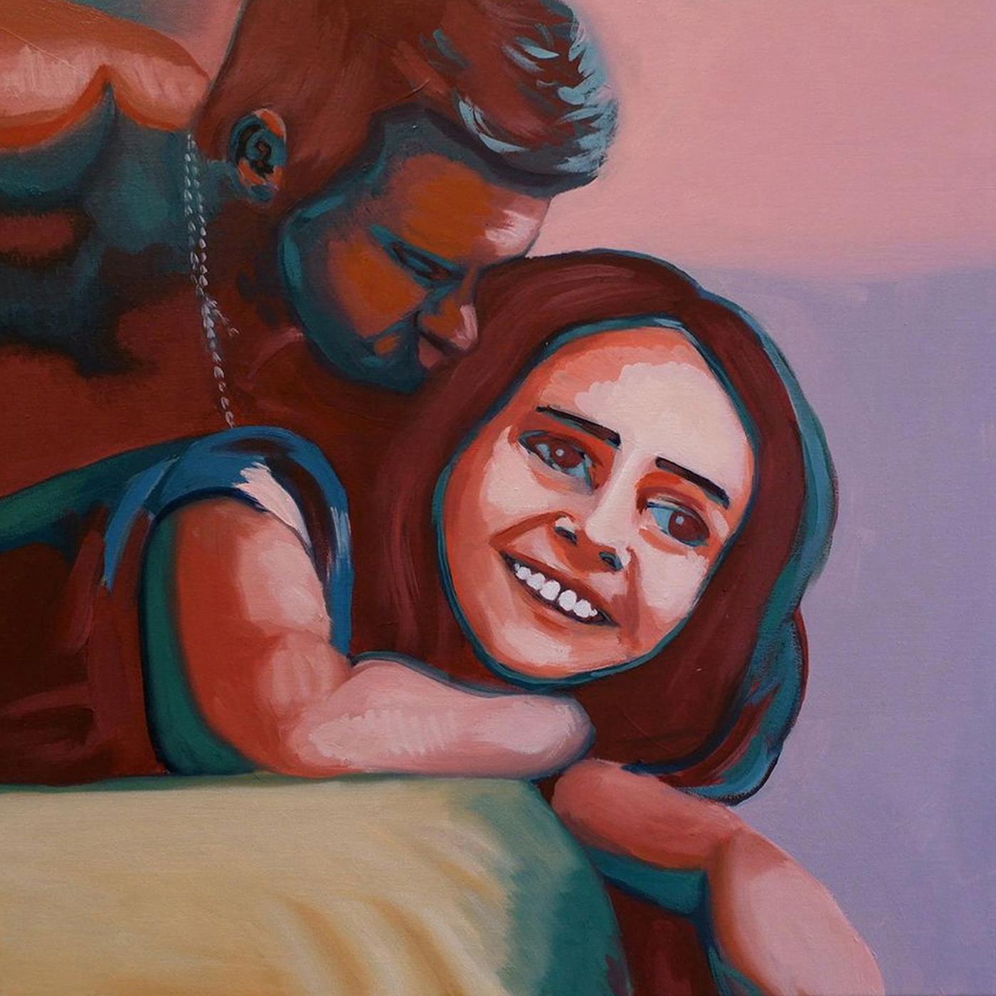 i'm so lucky (BLUE SPLATTER VINYL) Vinyl Record