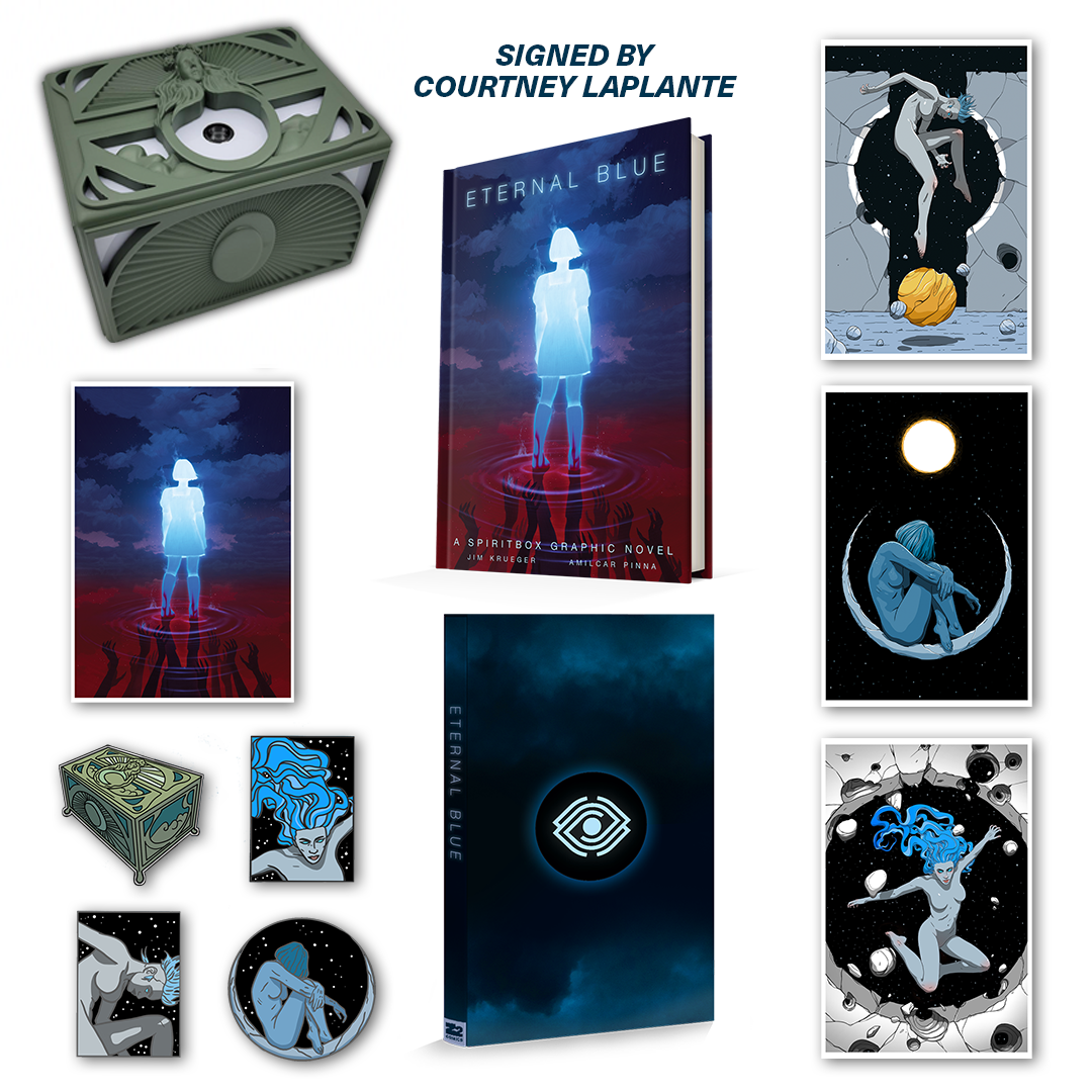 Eternal Blue A Spiritbox Graphic Novel - SIGNED Platinum Edition Book