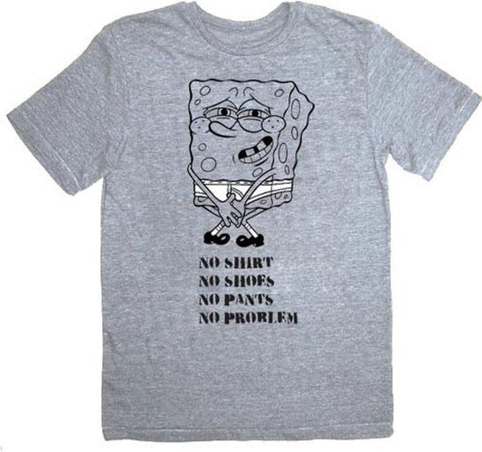 Spongebob Squarepants No Problem T-Shirt Tee