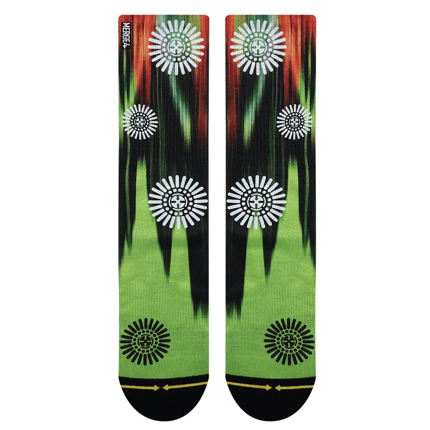 Scott Greathouse Spray Paint Adult Crew Socks