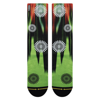 Scott Greathouse Spray Paint Adult Crew Socks