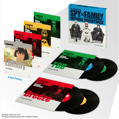 SPY X FAMILY Original Soundtrack Deluxe box Vinyl Record