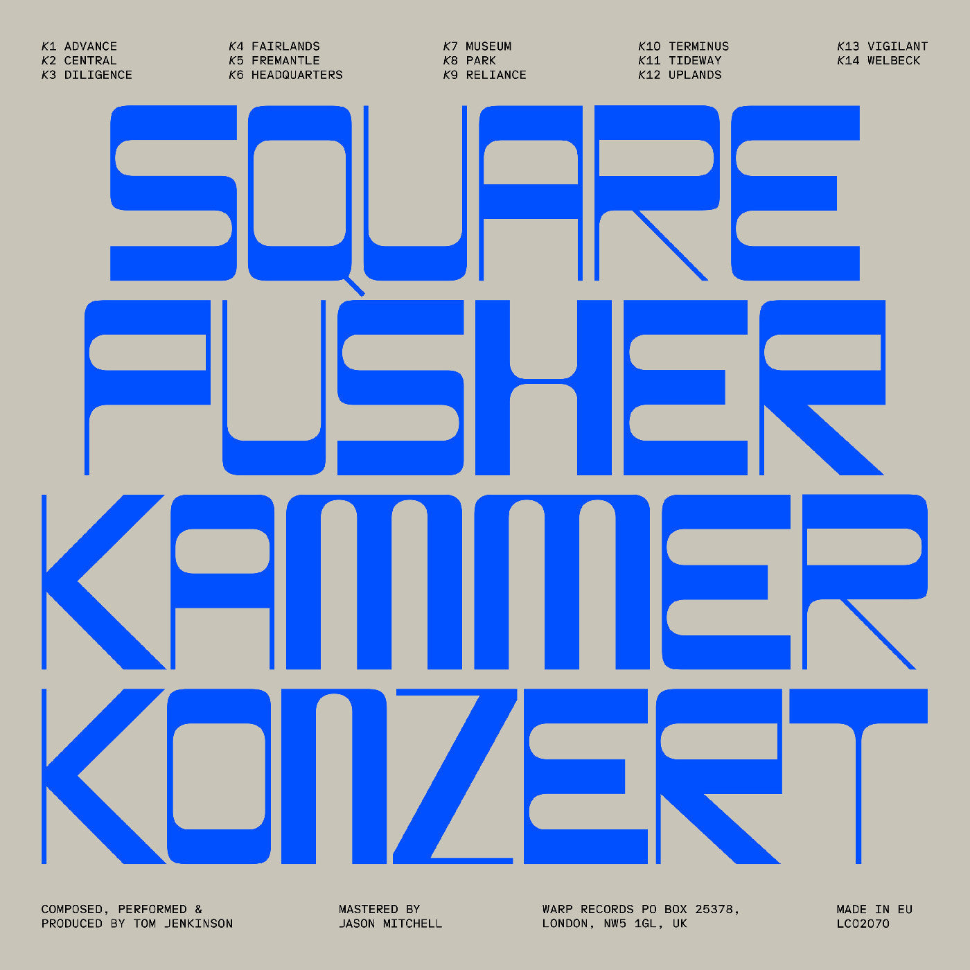 Kammerkonzert [Vinyl] Vinyl Record