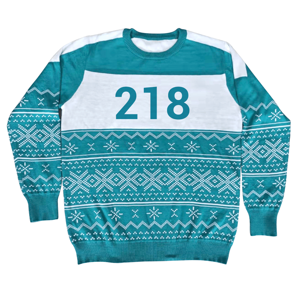 Squid Character Merry Squid-Mas Game Ugly Christmas Sweater