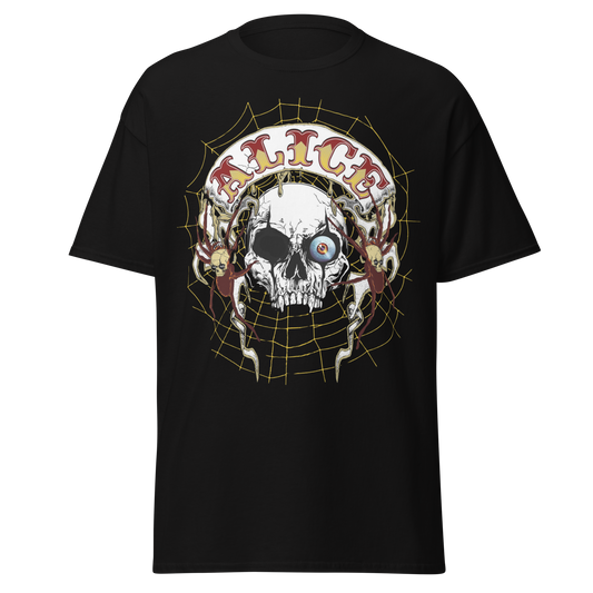 Stakes Alice Cooper One Eyed Skull Jumbo Print T-Shirt [Apparel]