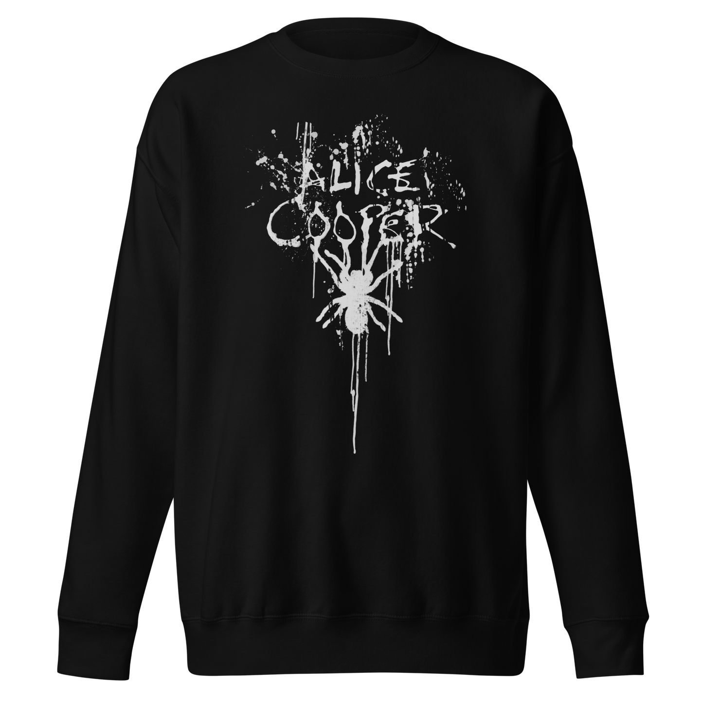 Stakes Alice Cooper Spider Drip Jumbo Print Sweatshirt [Apparel]