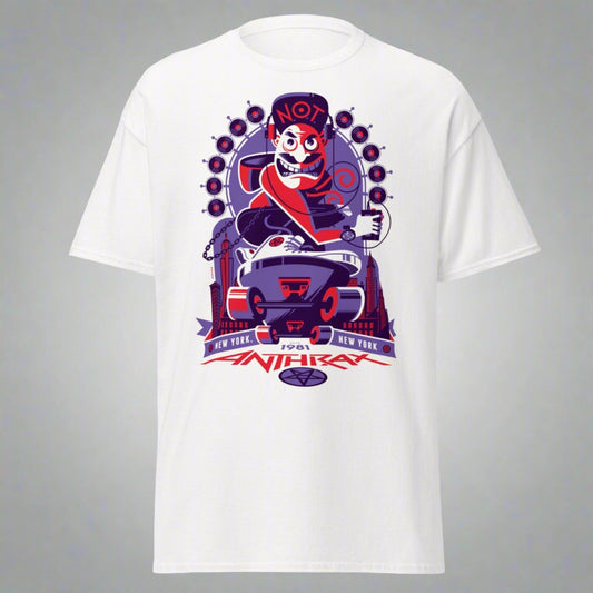 Stakes Anthrax - New York 81 Tour Jumbo Print T-Shirt [Apparel]