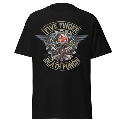 Stakes Five Finger Death Punch - Crossbones Jumbo Print T-Shirt [Apparel]