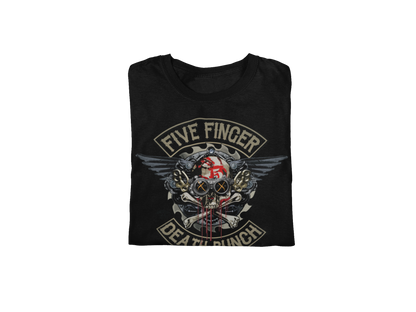 Stakes Five Finger Death Punch - Crossbones Jumbo Print Mens T Shirt Officially Licensed