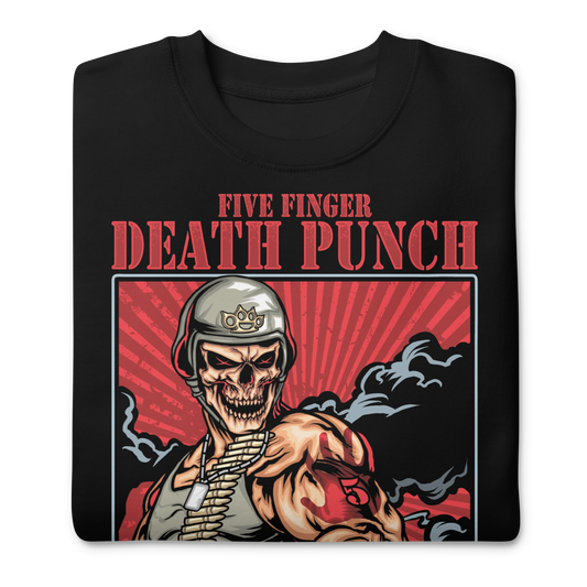 Stakes Five Finger Death Punch Gatling Sweatshirt [Apparel]