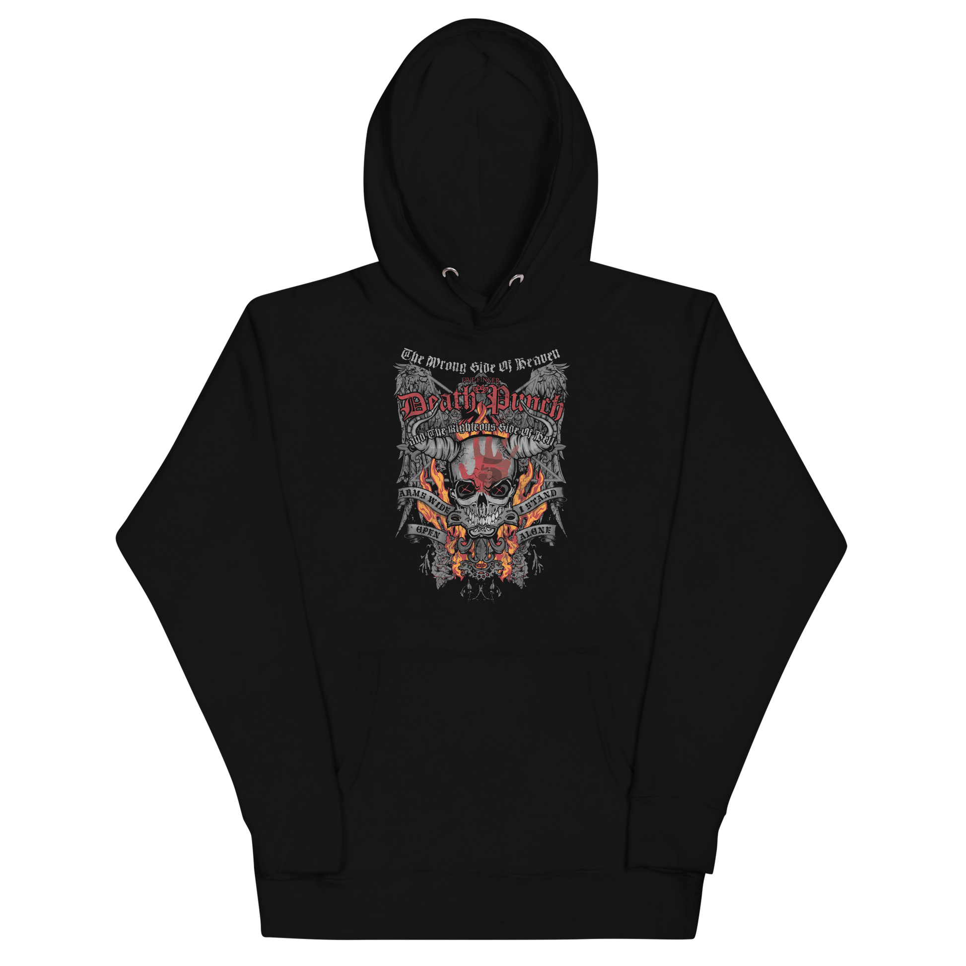 Stakes Five Finger Death Punch Wrong or Righteous Classic Hoodie [Apparel]