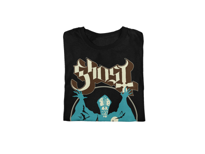 Stakes Ghost - Castle Jumbo Print Mens T Shirt Officially Licensed