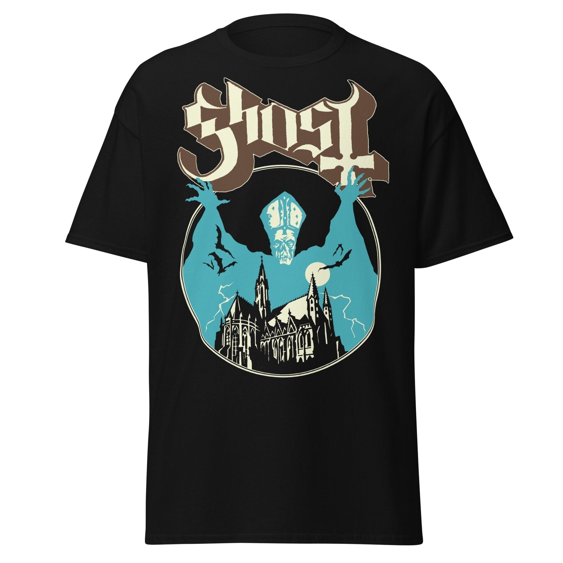 Stakes Ghost - Castle Jumbo Print T-Shirt [Apparel]