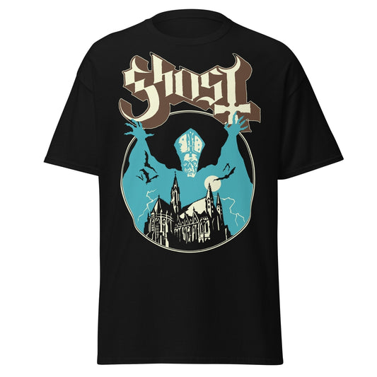 Stakes Ghost - Castle Jumbo Print T-Shirt [Apparel]