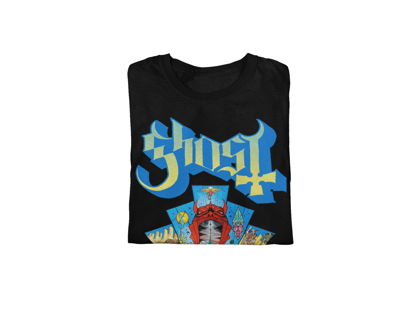 Stakes Ghost - Devil's Mouth Jumbo Print Mens T Shirt Officially Licensed