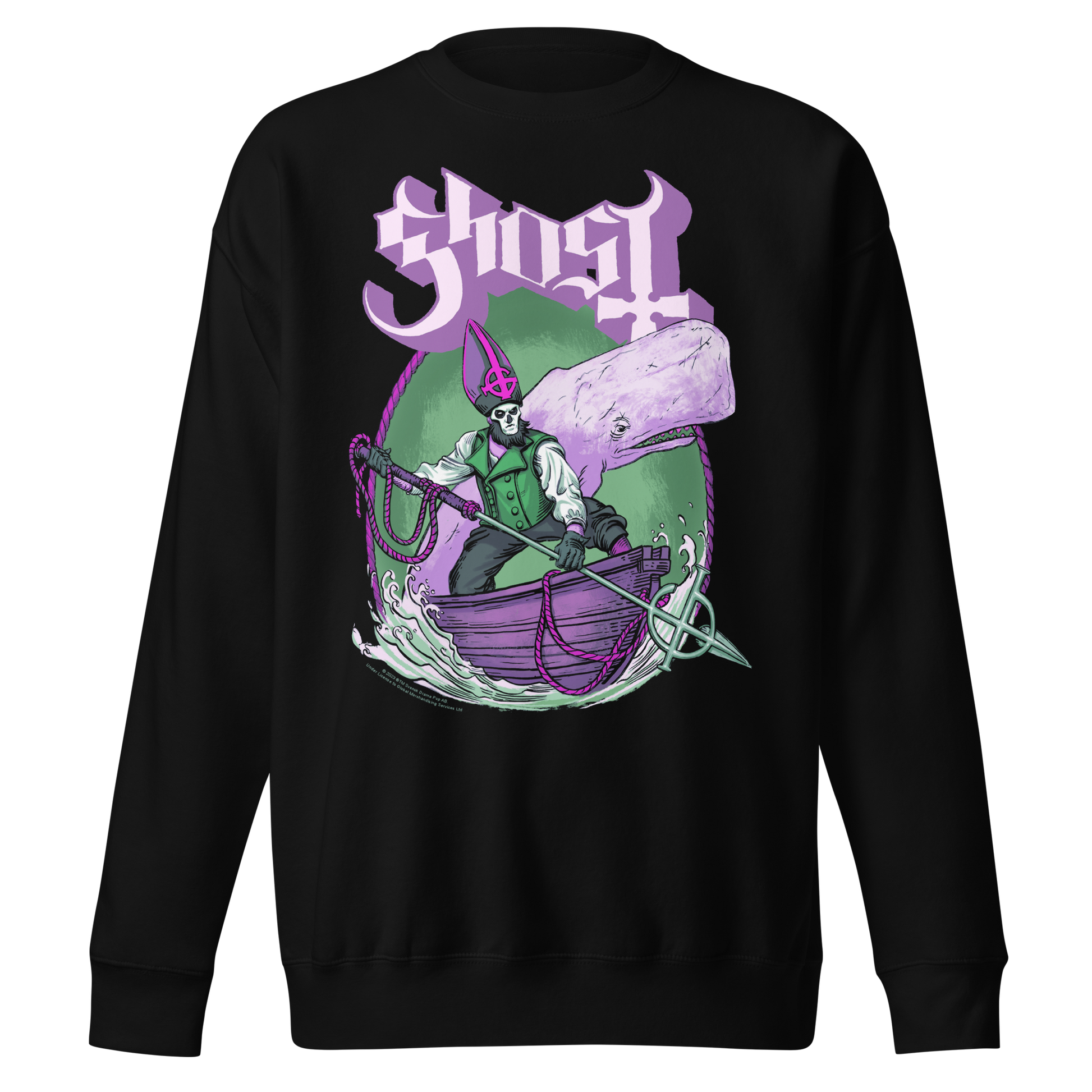 Stakes Ghost High Seas Jumbo Print Sweatshirt [Apparel]