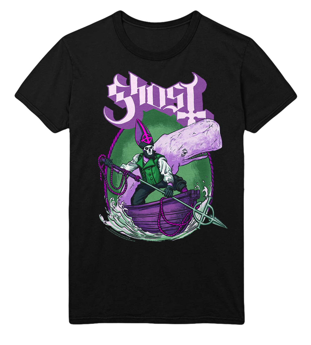 Stakes Ghost High Seas Jumbo Print T-Shirt [Apparel]